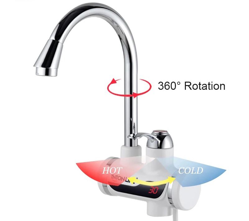 Mosogatófűtéses csaptelep zuhanyfejjel