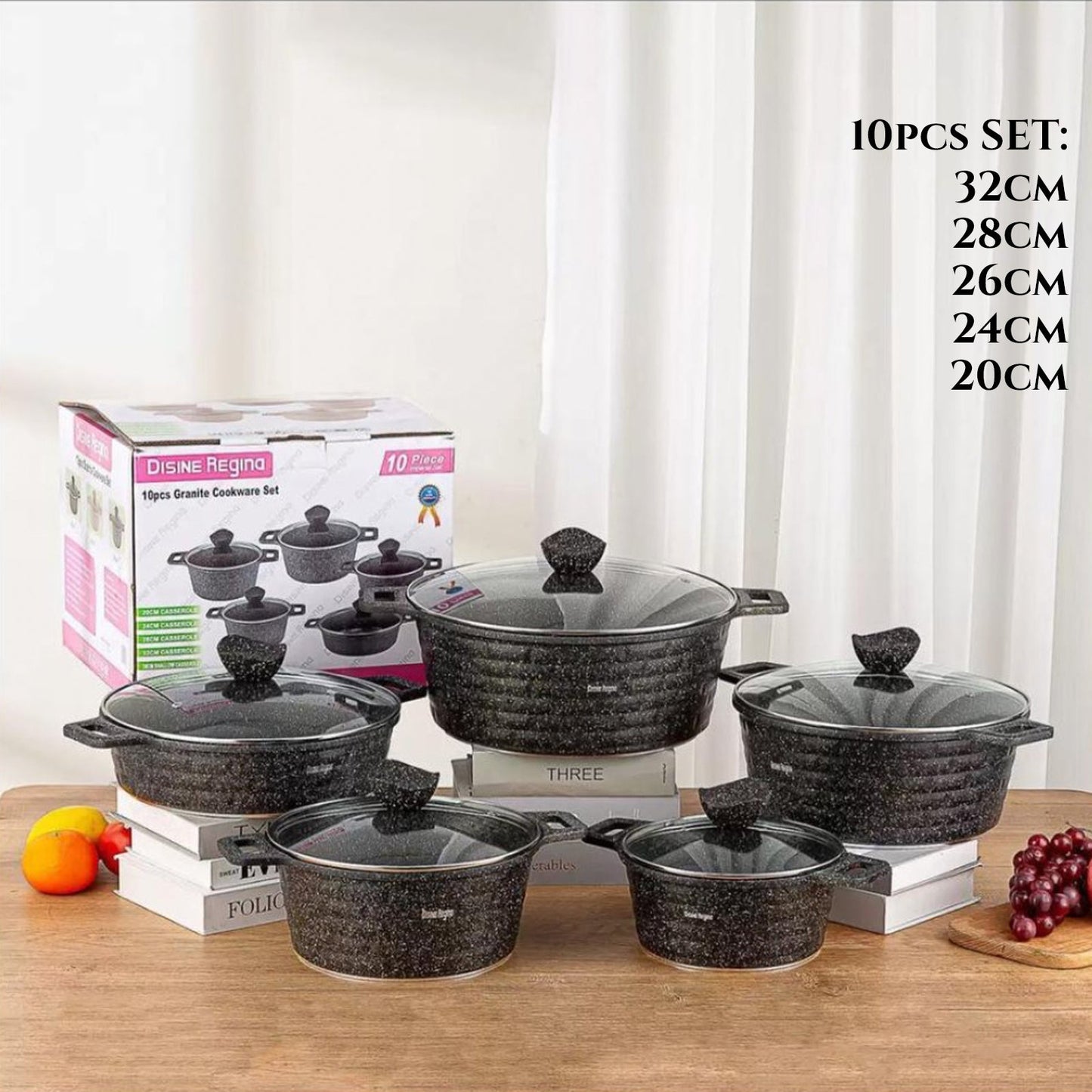 GRANIT prémium edénykészlet - 10 darabos