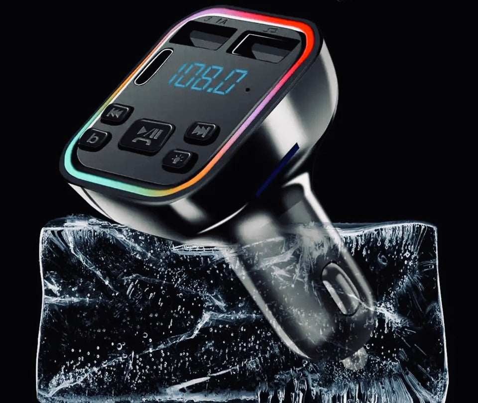 Bluetooth FM ADÓ - GYORS TÖLTŐ, USB, C KIMENET