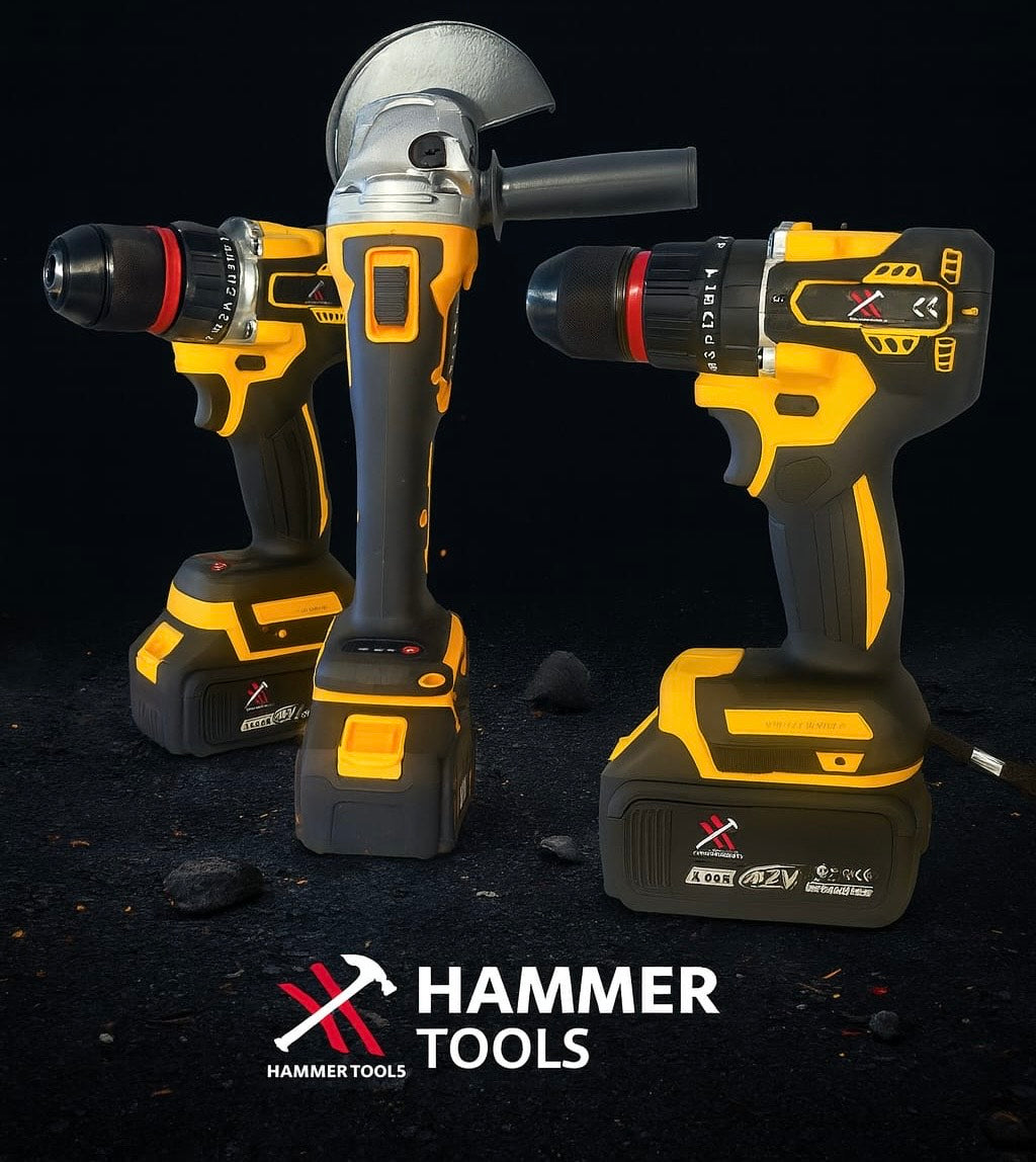HAMMER TOOLS 5 az 1-ben szett - 5 db 42V akkumulátorral