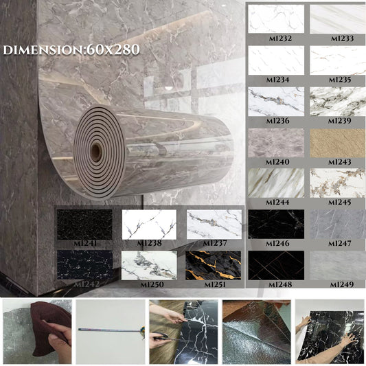 Öntapadós 3D PVC dekorfólia 60x280cm