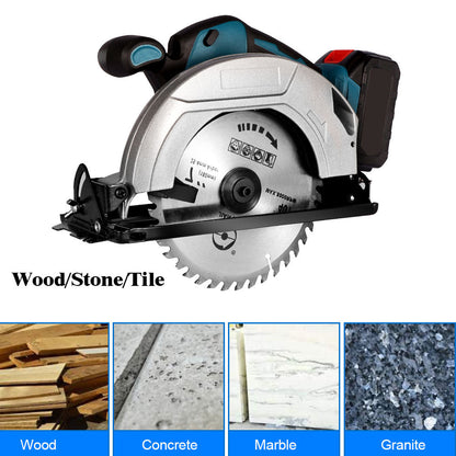 Akkus körfűrész 42V (2× akkumulátorral)