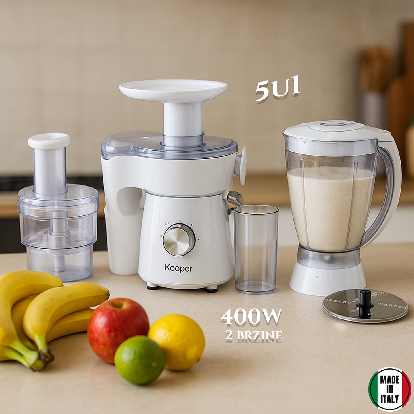 Multifunkcionális 5 az 1-ben aprítógép