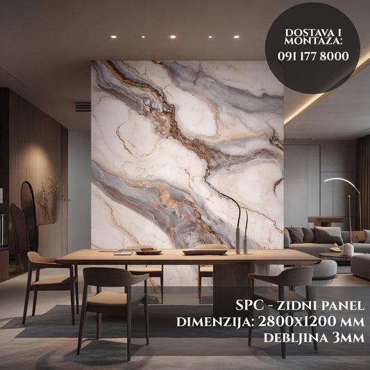 Fali dekorpanel  - Liquid Silk