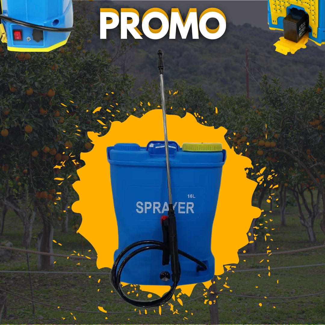 Akkumulátoros háti permetező 16L
