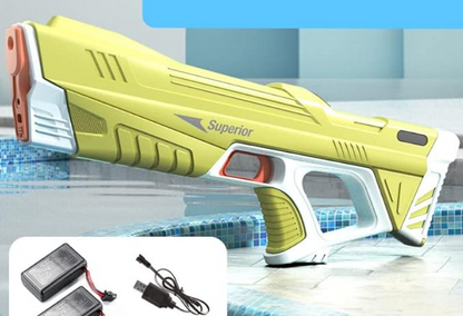 Szuper vízipisztoly újratölthető akkumulátorral