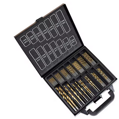 HSS-titán fúrófejek 1-10 mm vegyes