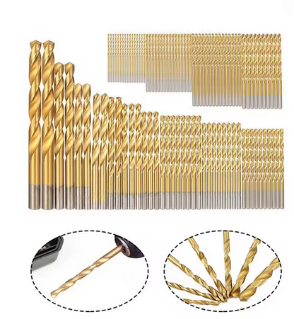 HSS-titán fúrófejek 1-10 mm vegyes