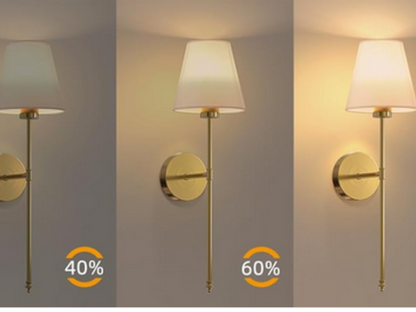 Luxus fali lámpa távirányítóval