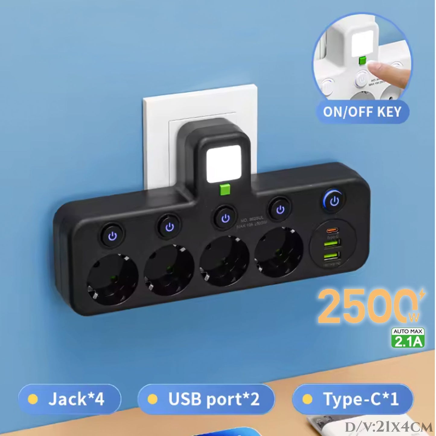 PowerHub intelligens aljzat 4 az 1-ben