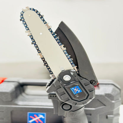 MINI AKKUMULÁTOROS FŰRÉSZ 4 HÜVELYKES 36 V-OS X2 AKKUMULÁTOROS KALAPÁCS SZERSZÁMOK