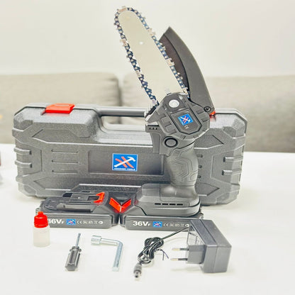 MINI AKKUMULÁTOROS FŰRÉSZ 15 CM X2 AKKUMULÁTOROS KALAPÁCS SZERSZÁMOK