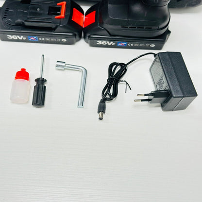 MINI AKKUMULÁTOROS FŰRÉSZ 15 CM X2 AKKUMULÁTOROS KALAPÁCS SZERSZÁMOK