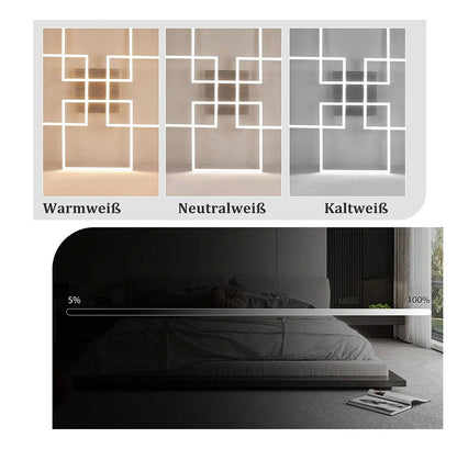 Modern LED mennyezeti panel - 60W (60×60 cm)