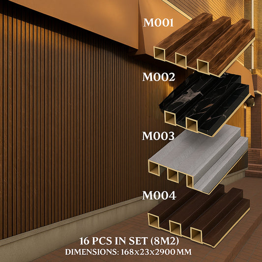3D Fali Panelek - 8 m² Szett