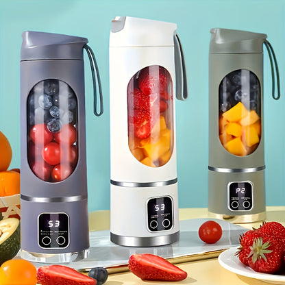Hordozható gyümölcsprés & turmixgép 450 ml