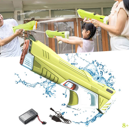Szuper vízipisztoly újratölthető akkumulátorral