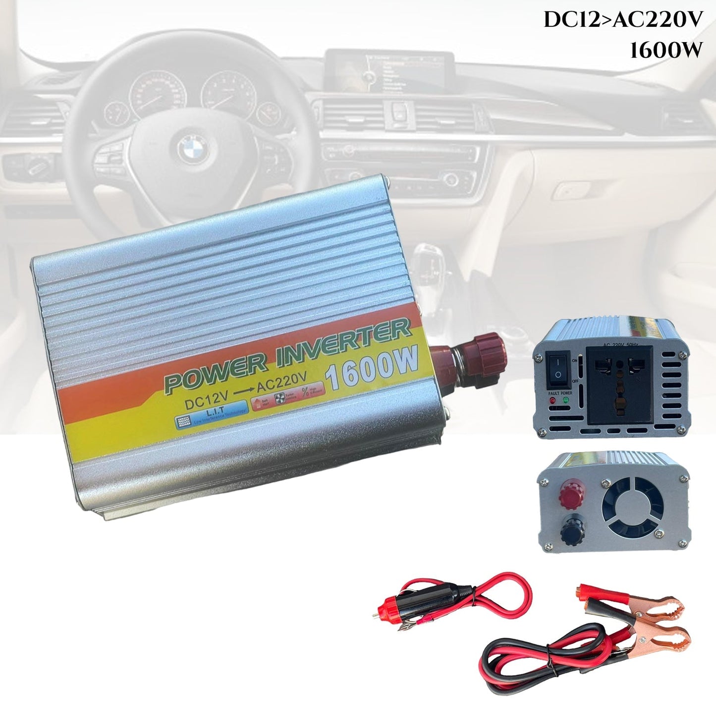 INVERTERES FESZÜLTSÉGÁTALAKÍTÓ 1600W