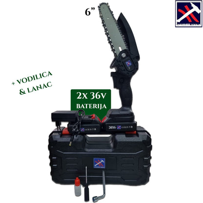 MINI AKKUMULÁTOROS FŰRÉSZ 15 CM X2 AKKUMULÁTOROS KALAPÁCS SZERSZÁMOK