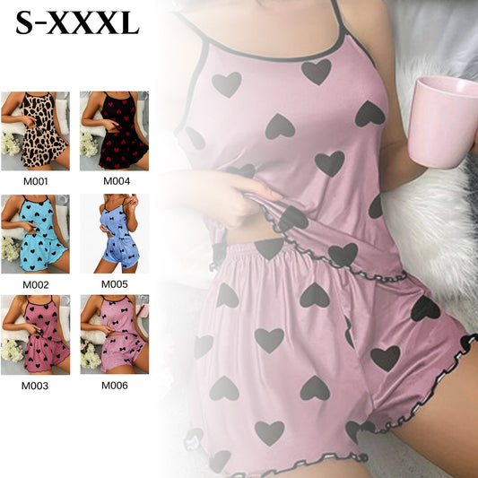 Női Kétrészes Pizsama Szett – Puha Anyagból