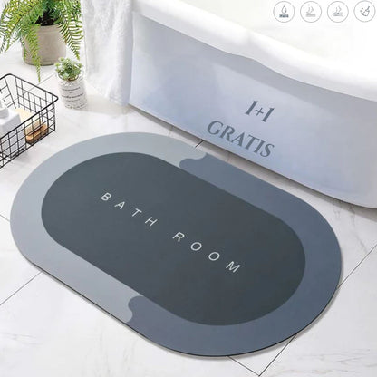 NEDVSZÍVÓ FÜRDŐSZOBAI SZŐNYEG 1+1 INGYEN