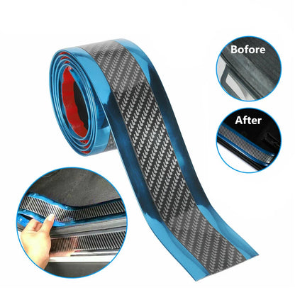 Carbon 5D védőszalag autóhoz (100 cm × 7 cm)