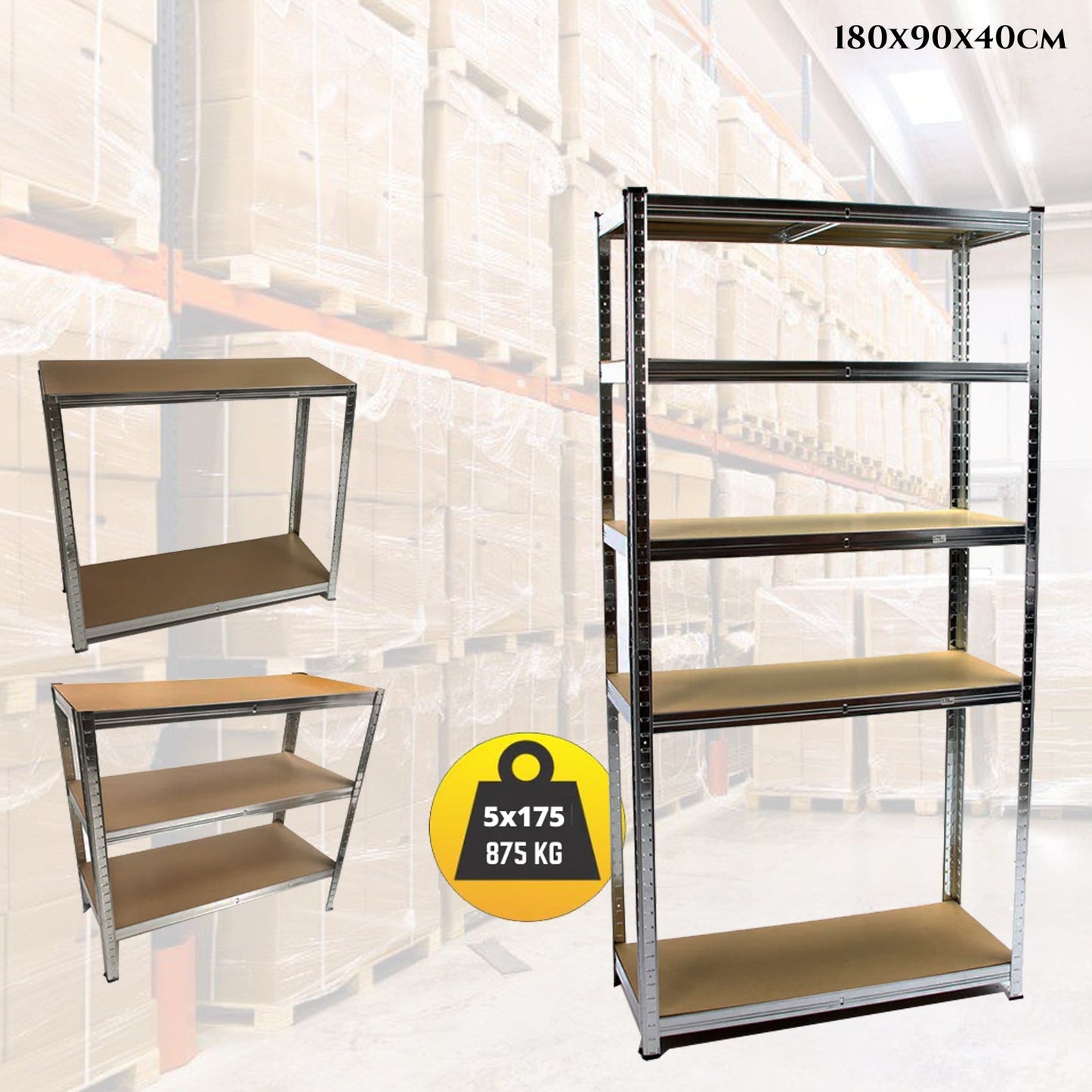 Fém garázs állvány