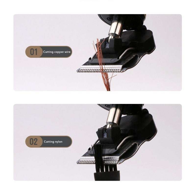 ÚJRA TÖLTHETŐ VEZETÉK NÉLKÜLI SZAKÁLLNYÍRÓ