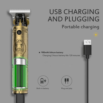 ÚJRA TÖLTHETŐ VEZETÉK NÉLKÜLI SZAKÁLLNYÍRÓ