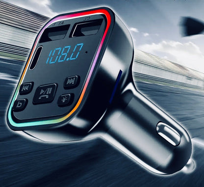 Bluetooth FM ADÓ - GYORS TÖLTŐ, USB, C KIMENET